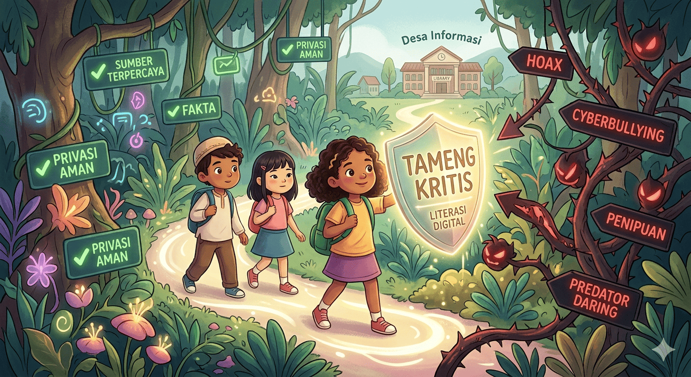 Literasi Digital: Tameng Kritis Anak di Rimba Informasi