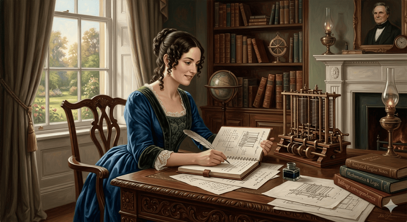 Mengenal Ada Lovelace: Sosok Perempuan di Balik Program Komputer Pertama Dunia