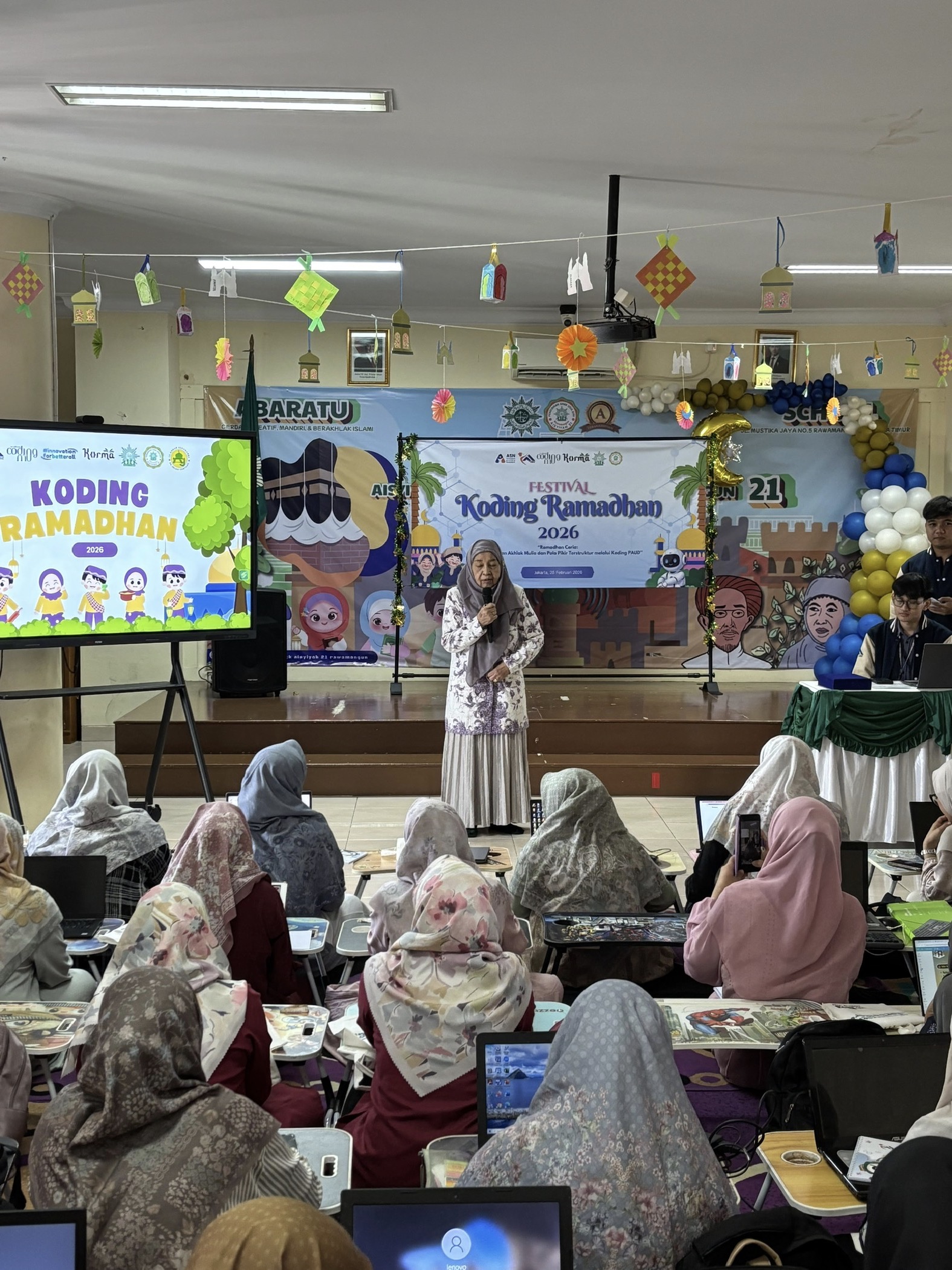 Festival Koding Ramadhan Bersama Ibu Hj. Masharti Malik